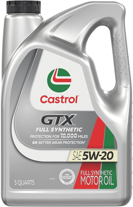 Castrol 5W-20 Full Synthetic 5 QT Motor Oil